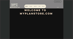 Desktop Screenshot of myplanstore.com